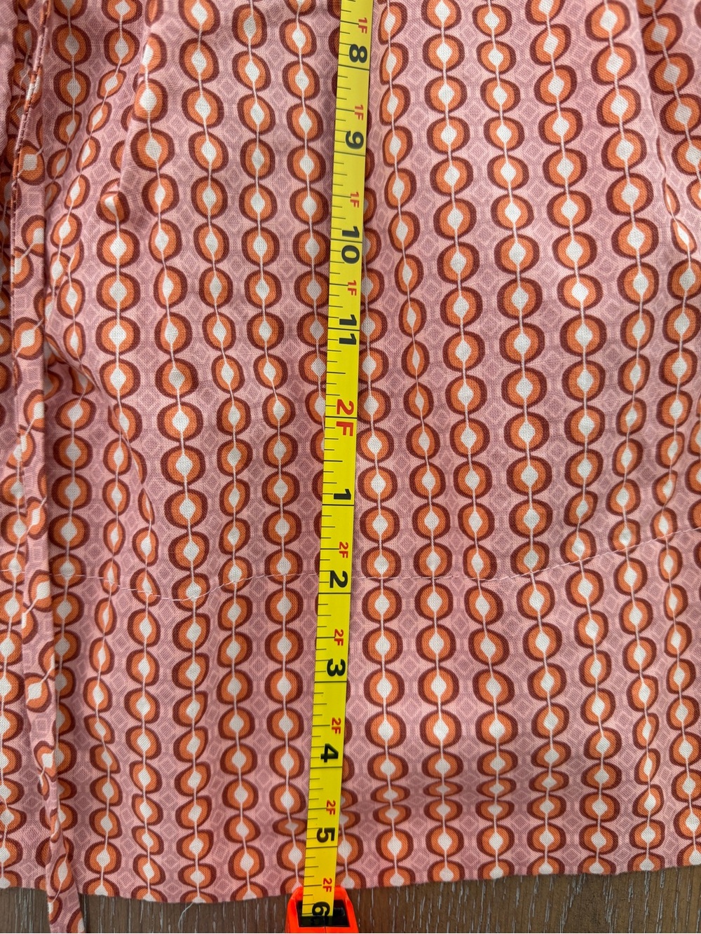 Free People Dusty Pink Geo Smocked Babydoll Mini Dress - Picture 11 of 11